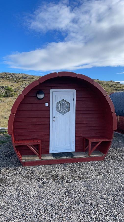 Framtid Camping Lodging Barrels Djúpivogur Esterno foto