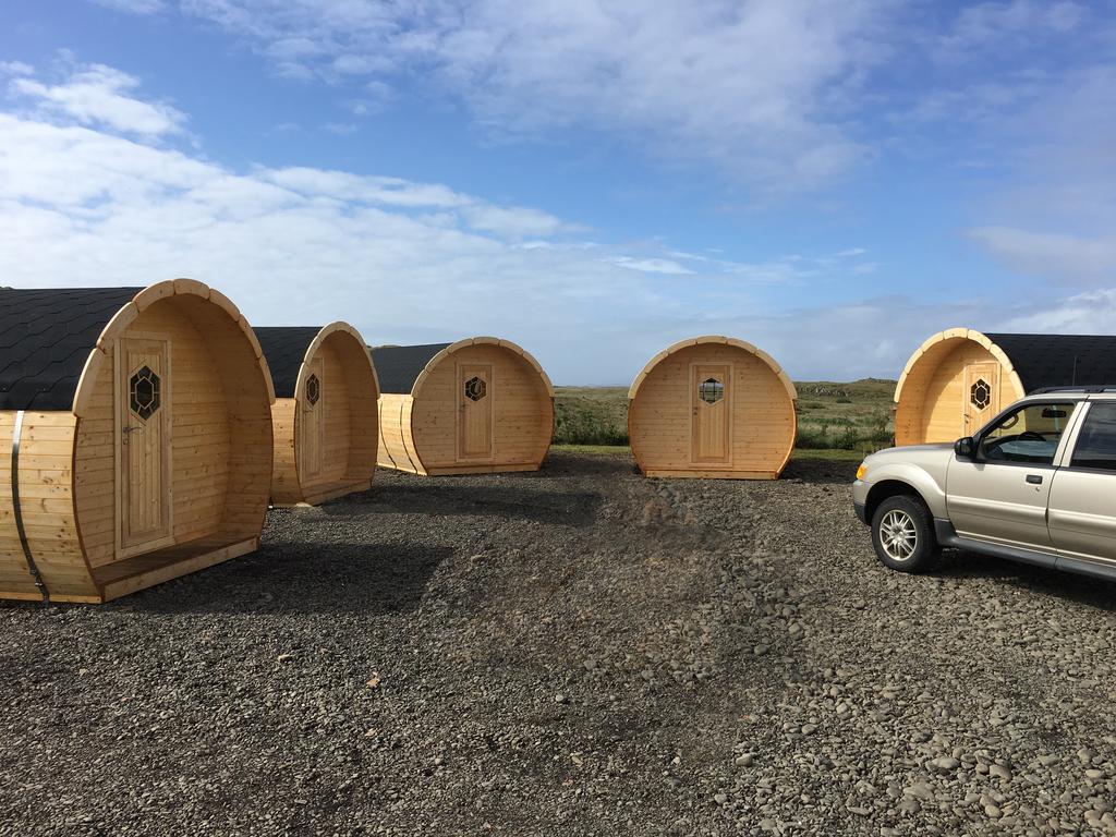 Framtid Camping Lodging Barrels Djúpivogur Esterno foto